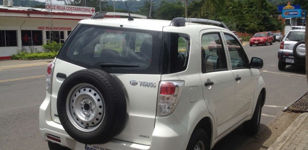 Renting a car in Costa Rica