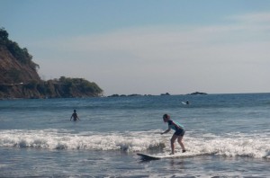 Maddie Surfing