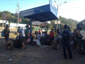 Nicaragua-Bus Stop