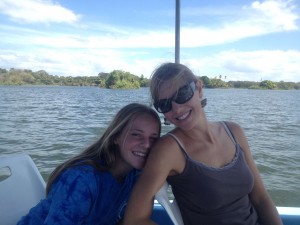 Nicaragua-Lake-Heather & Maddie